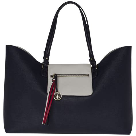 tommy hilfiger schwarze tasche bilder|tommy hilfiger handtasche.